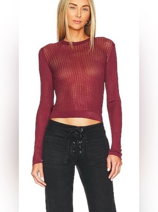 Free People Tops - Free People H2O Crew Pullover Sweater Size Large NWT